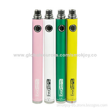 Smokjoy Most Popular Electronic Cigarette Evod Twist Batteries with 1,300mAh Capacity